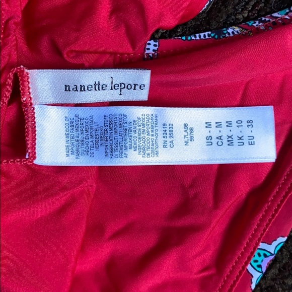 NANETTE LEPORE RUBY PATTERNED BIKINI - Picture 5 of 5